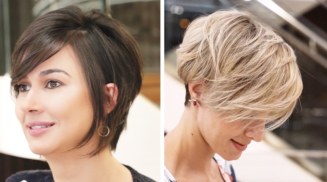 short haircut for women